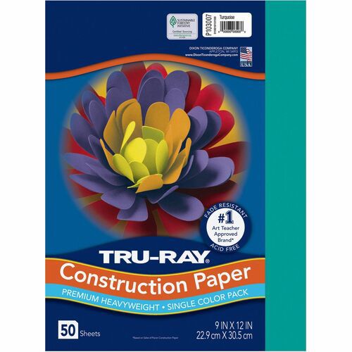 Pacon Tru-Ray Construction Paper, 76 lb